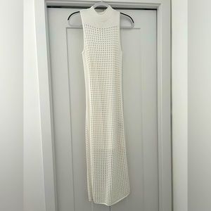 RAG AND BONE Knit White Maxi Dress - New!